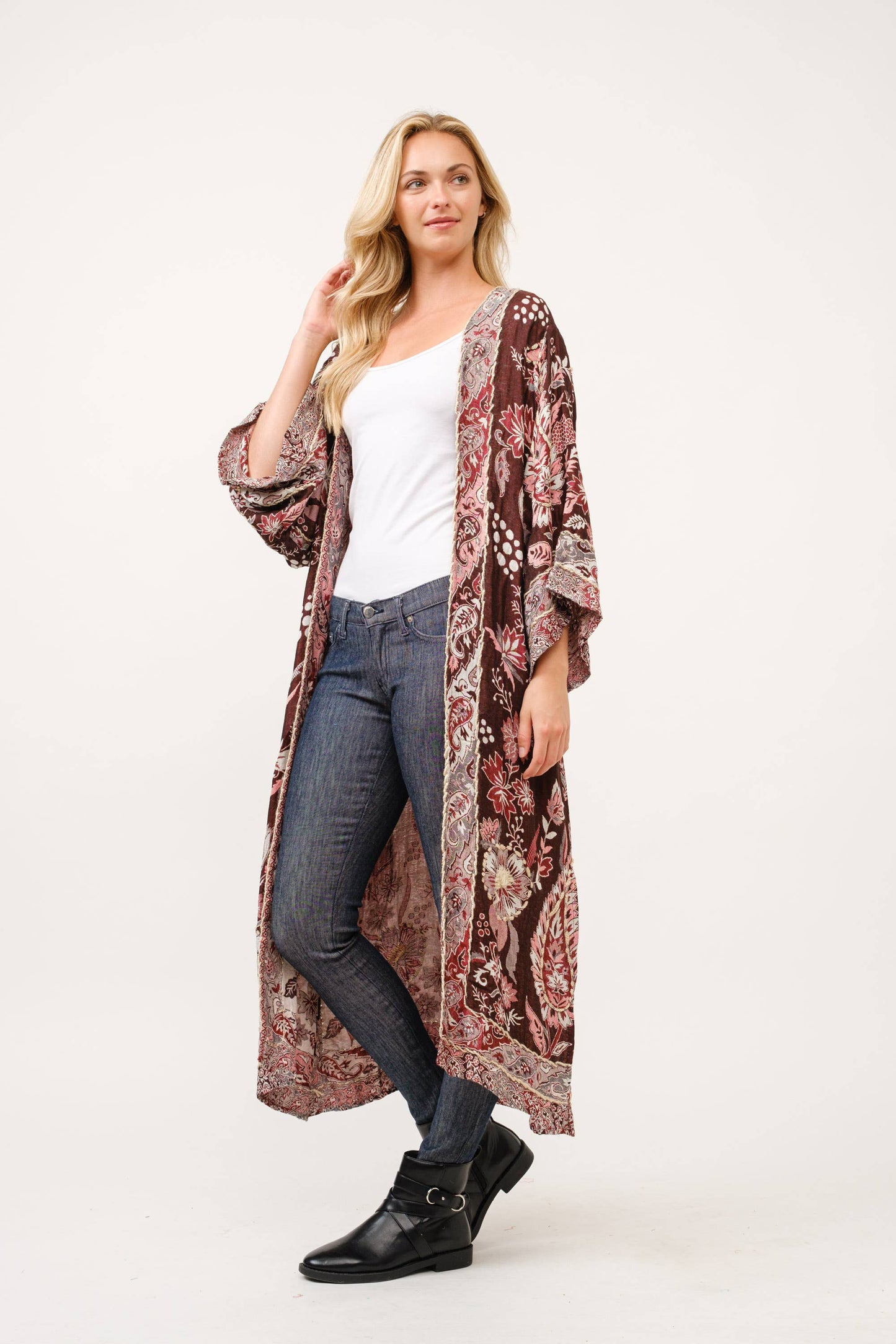 Kimono | Burgundy