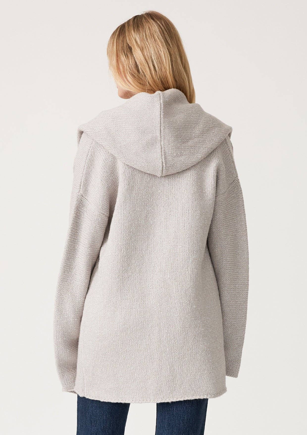 Hooded Sweater | Heather Grey