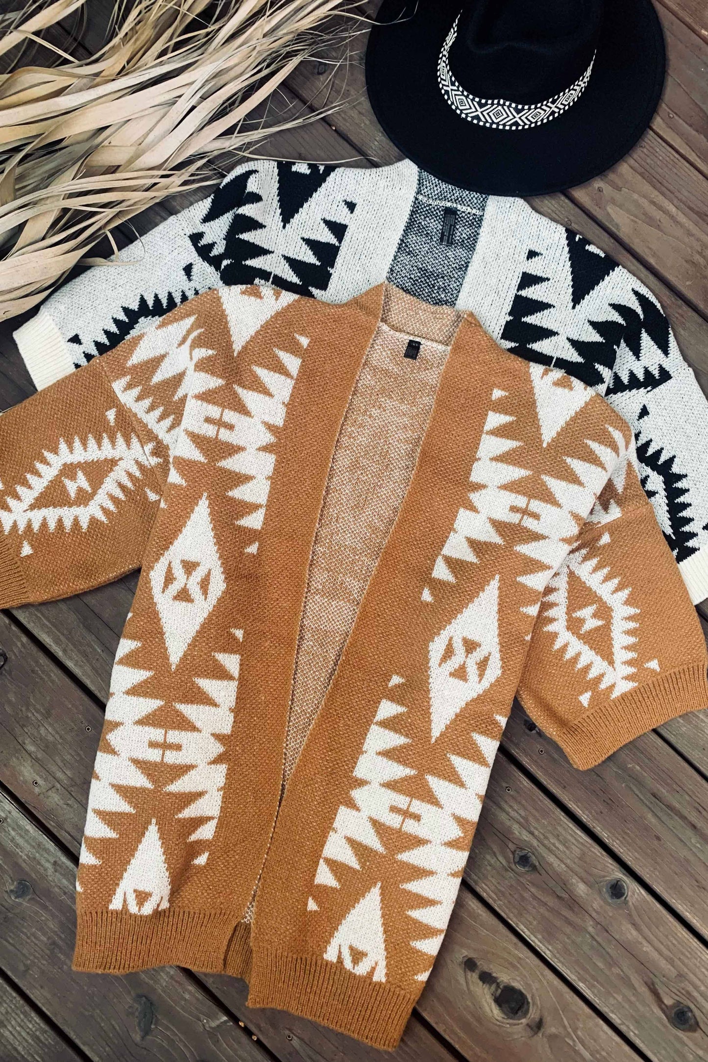 Sweater | Brown Aztec