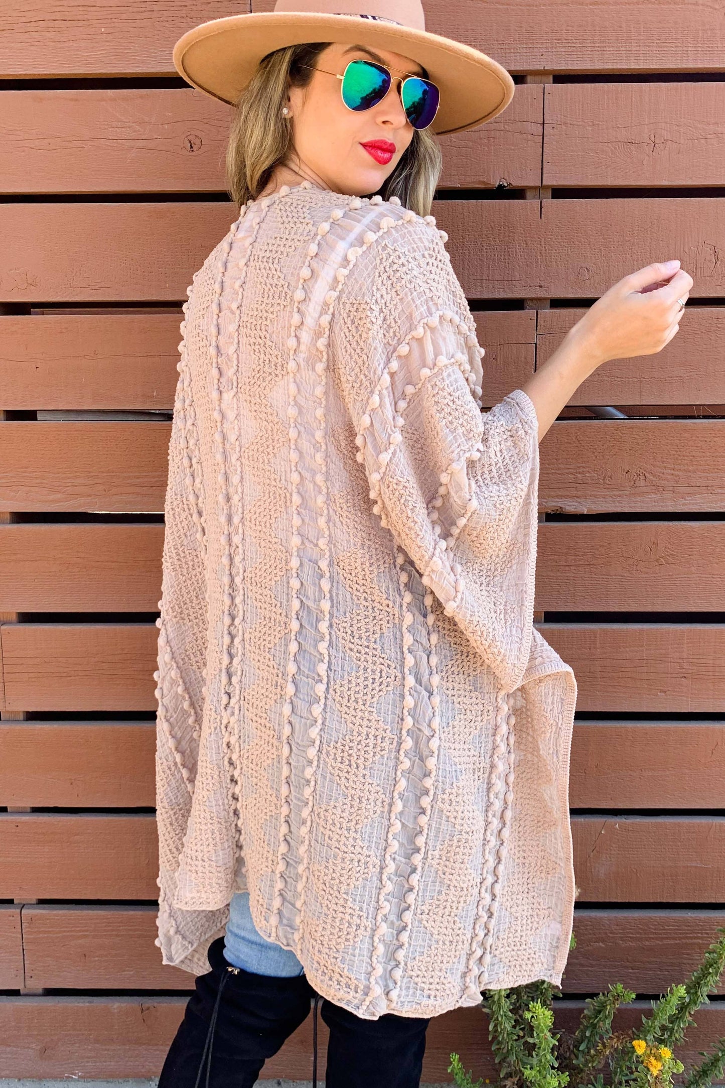 Kimono | Zig Zag | Tan