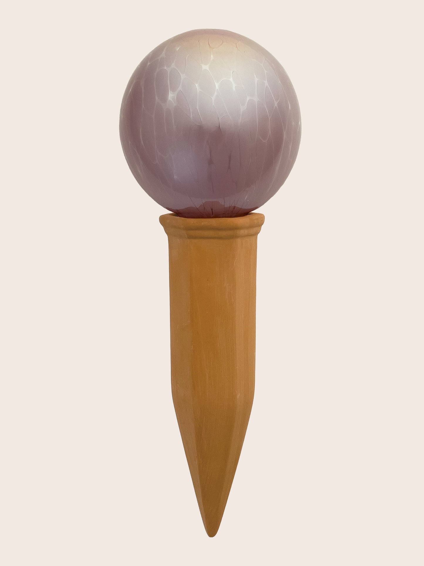9cm Spring Globe | Lilac Iridescent