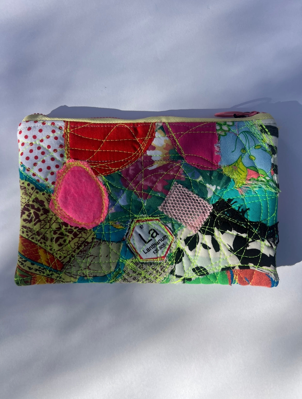 Handmade Zippered Pouch