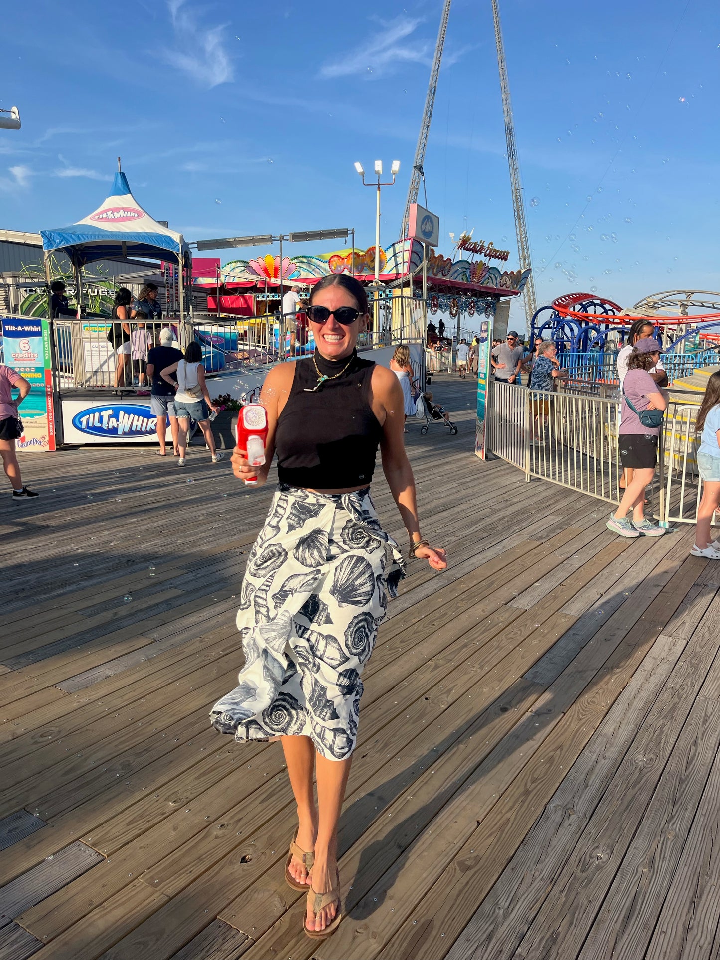 Ulu Wrap Skirt | Seashells