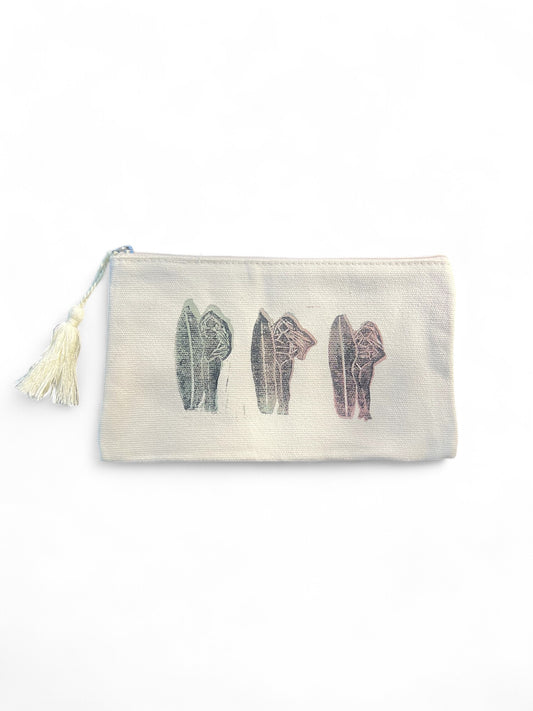 Zippered Canvas Pouch