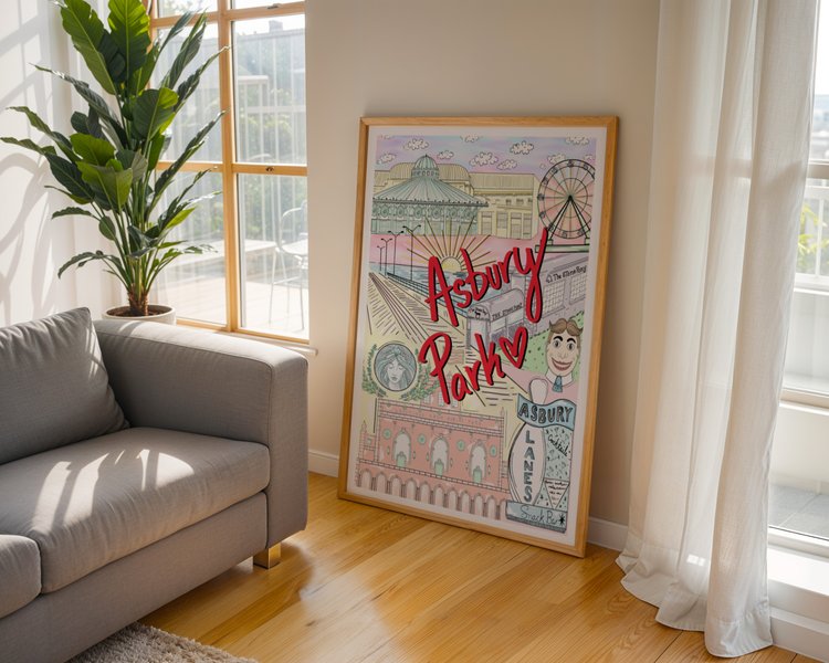Asbury Park Print