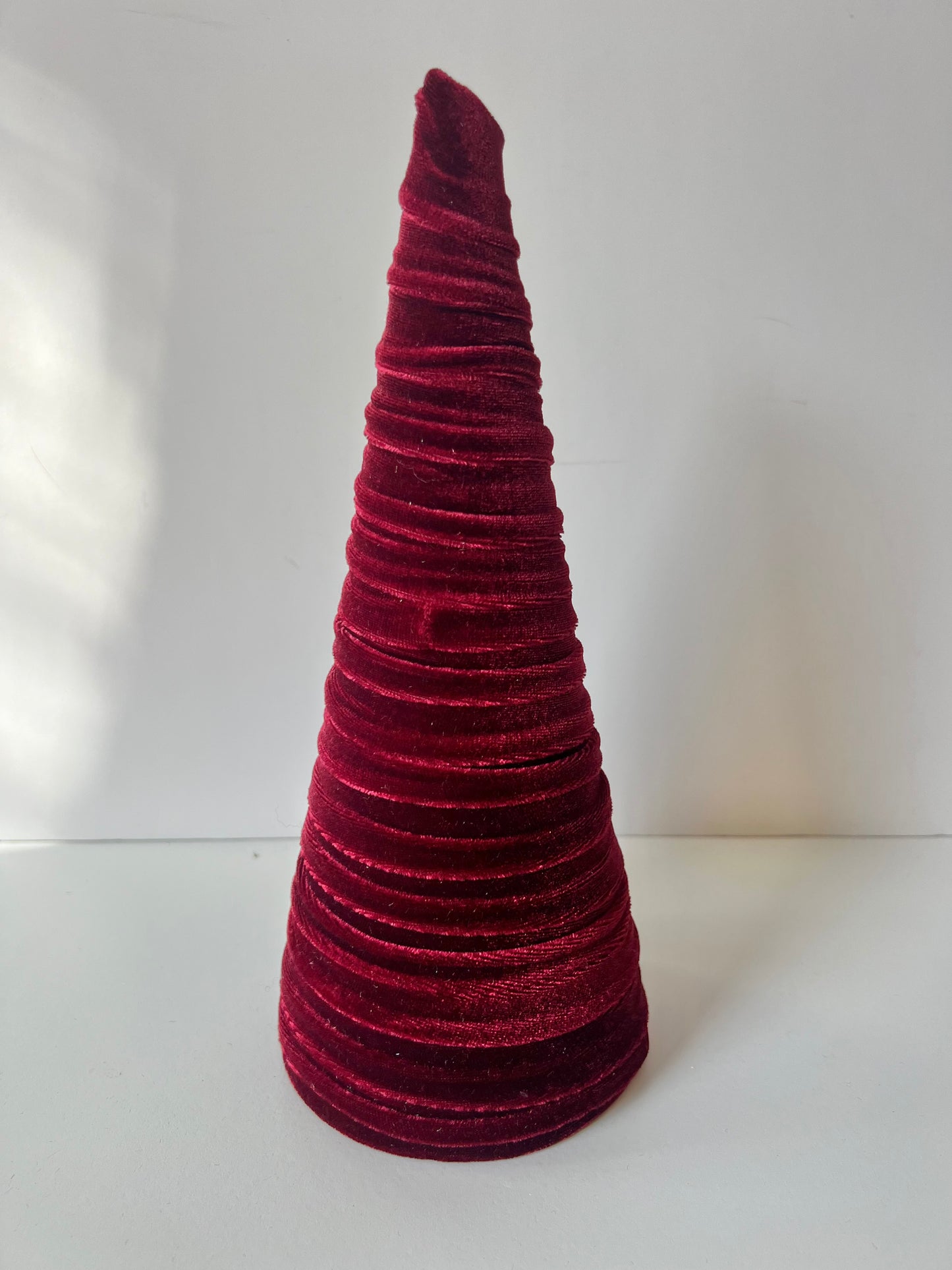 Velvet Trees | Burgundy