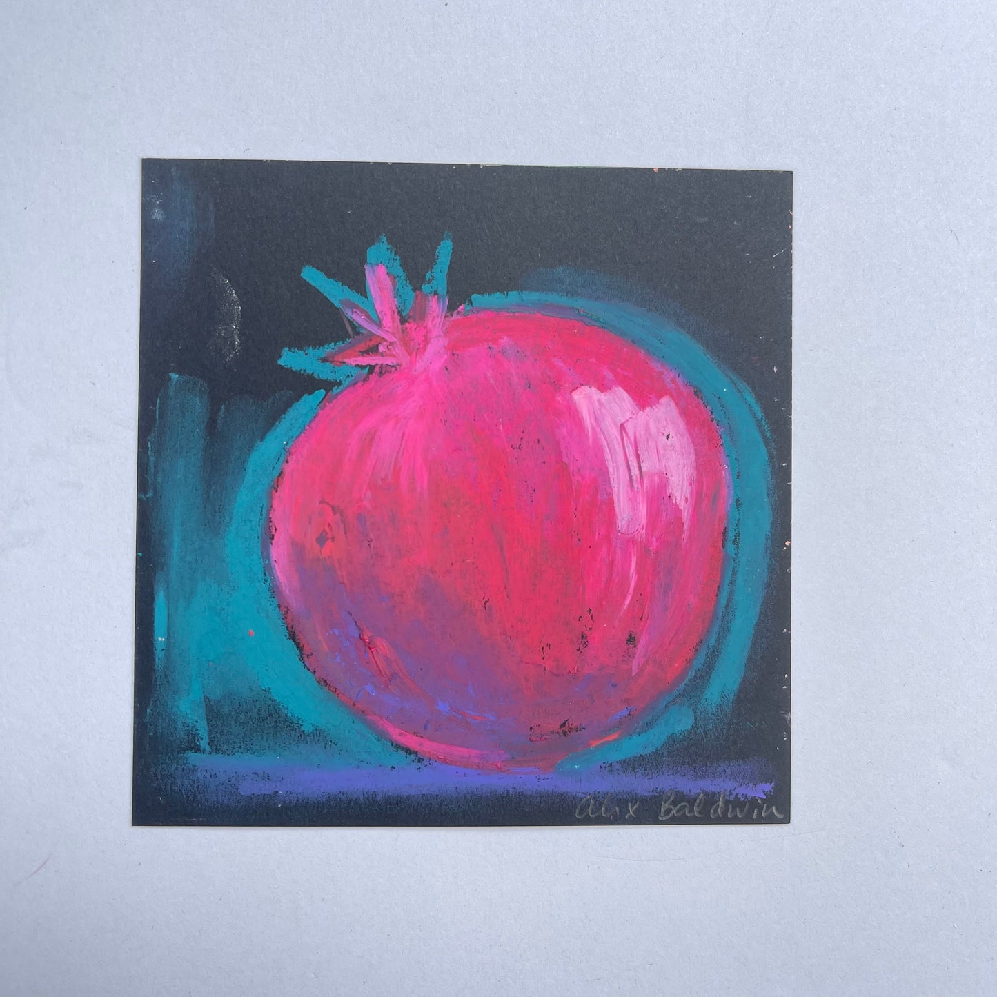 Artwork | Square oil pastel 5x5 I