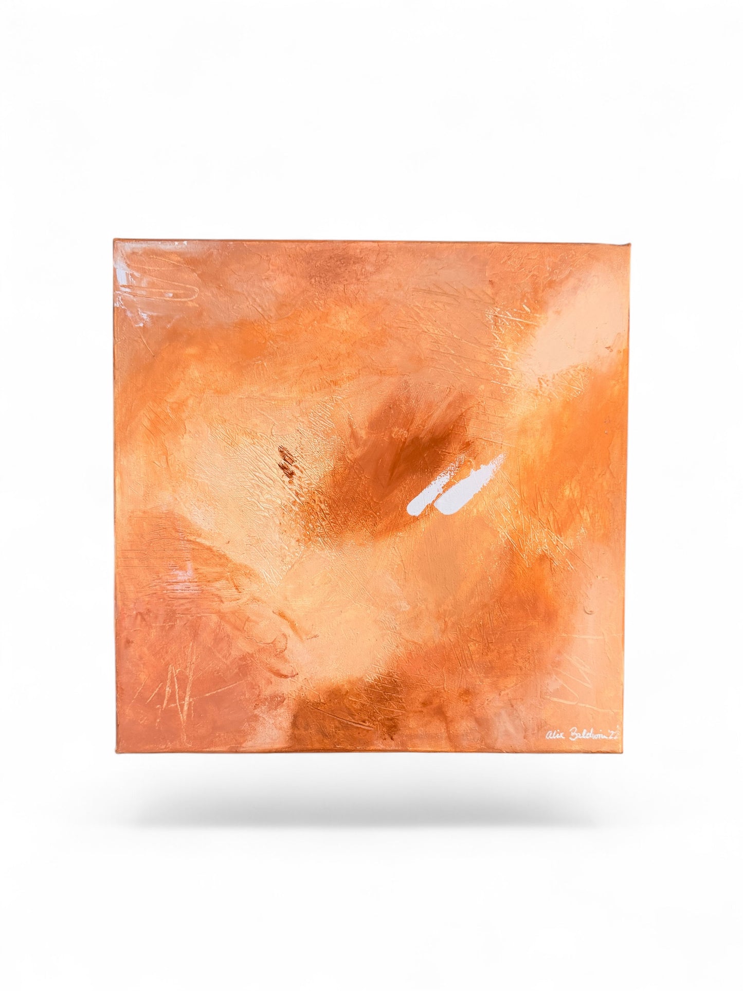 AB - Square Acrlic Peach Desert