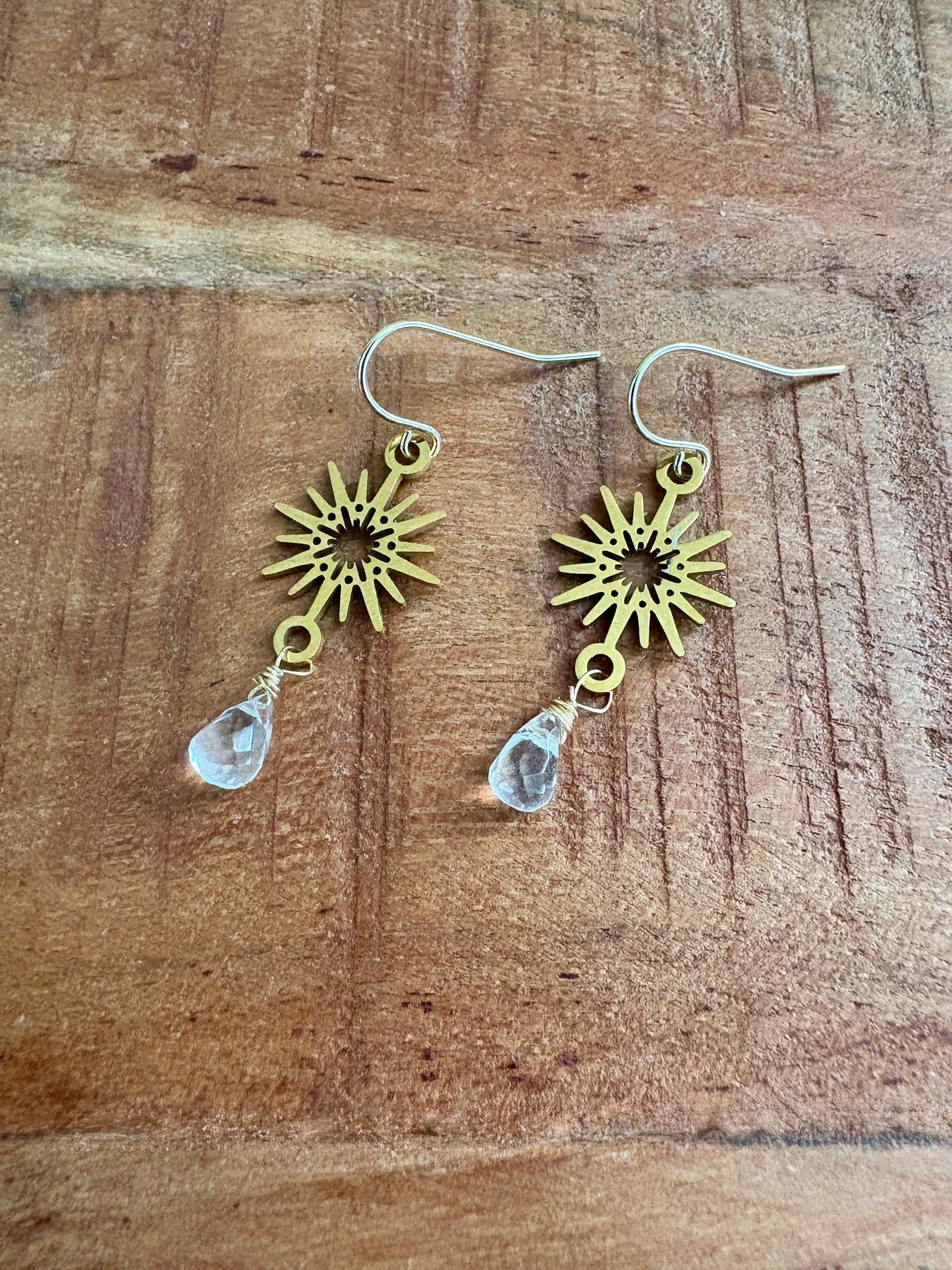 Earrings | Gold | Sun Burst