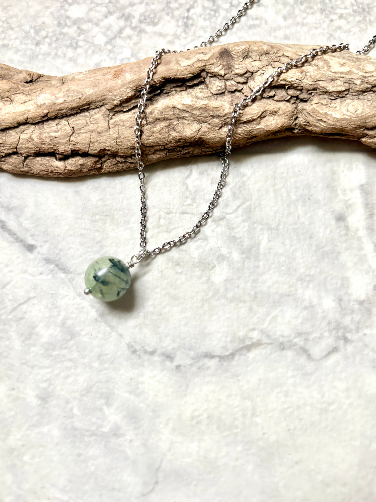 Handmade Necklace | Silver Gemstone