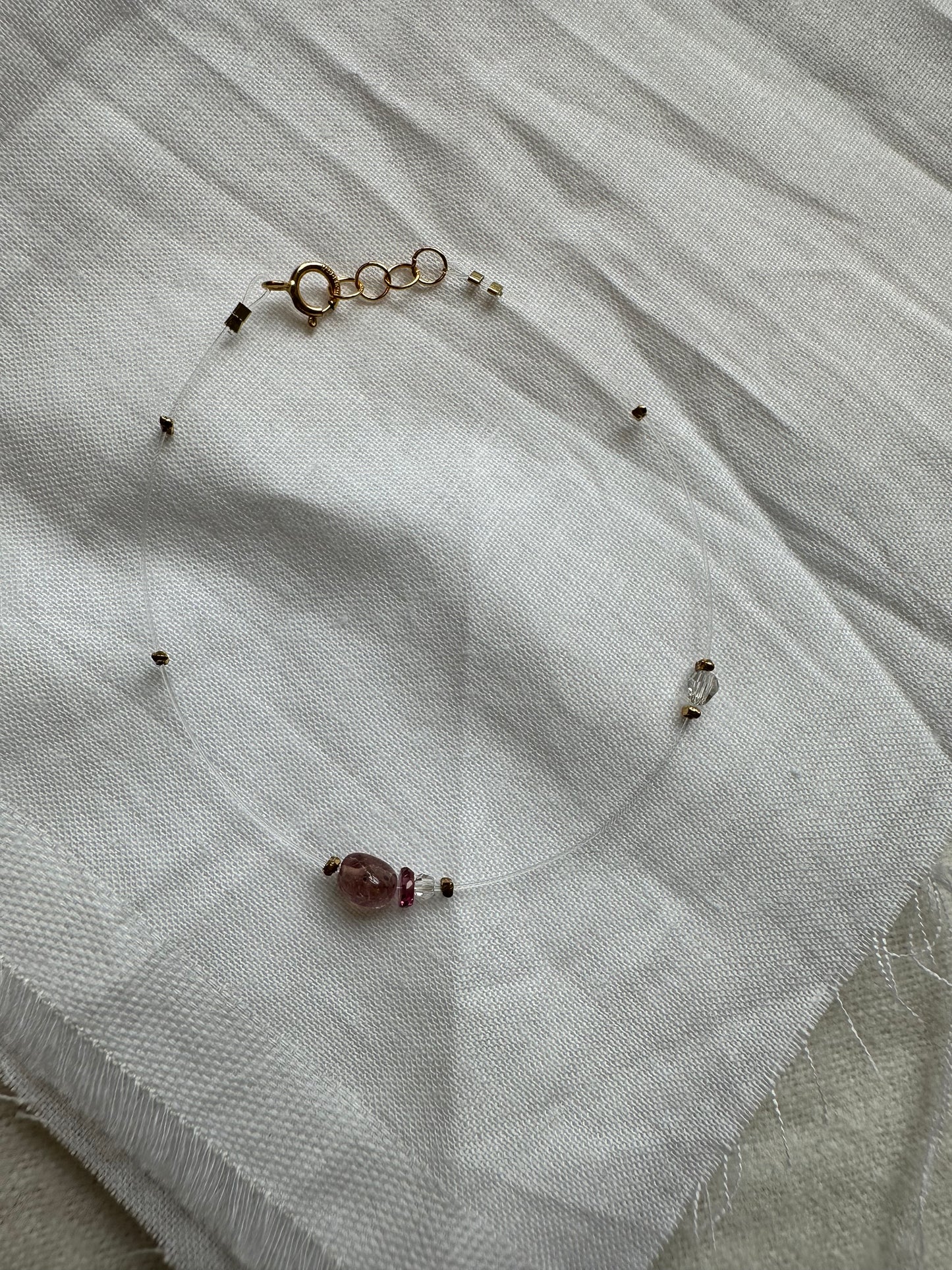 Handmade Bracelet | Plum Spinel + Garnet