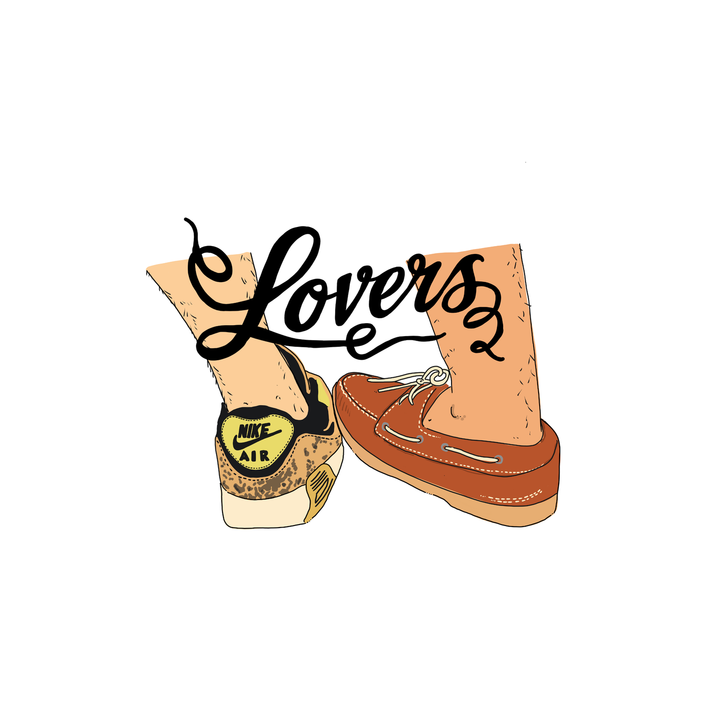Valentine’s Day Art Greeting Card | Lovers