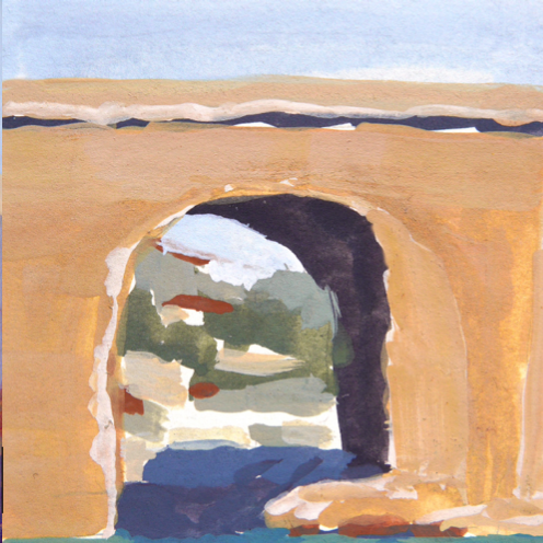 Wooden Print | Arch | 4x4