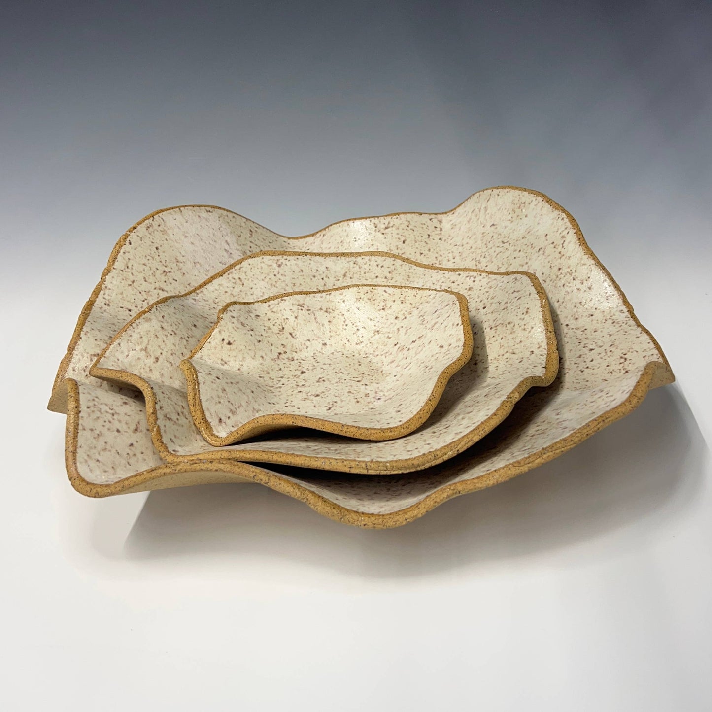 Large Ruffle Bowl | Cream