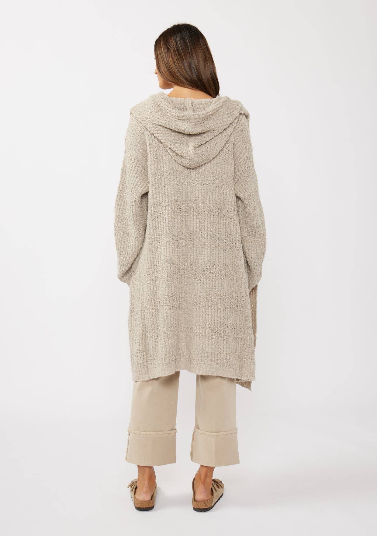 Hooded Sweater | Light Grey