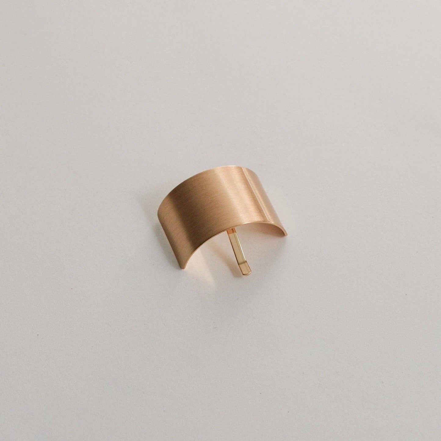 Metal Rectangular Hair Ponytail Cuff Stick | Gold