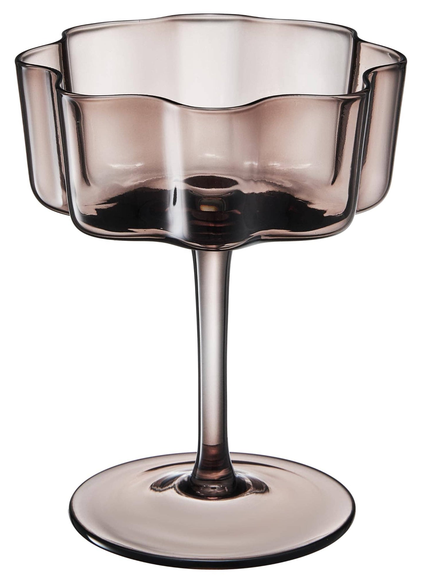 Wavy Coupe Glasses