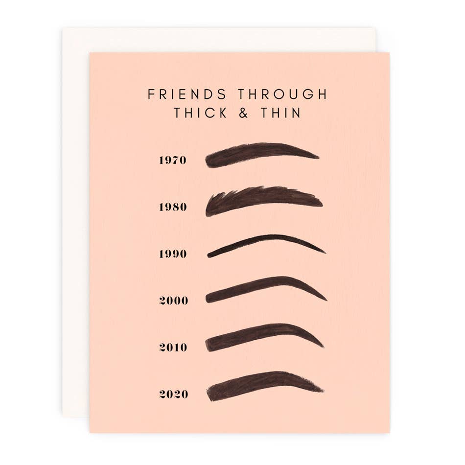 Greeting Card | Thick & Thin