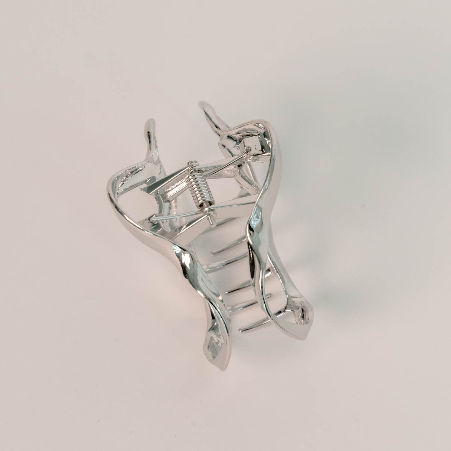 Wave Hair Claw Clip | Silver