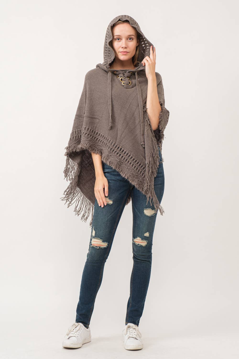 Poncho | Cream