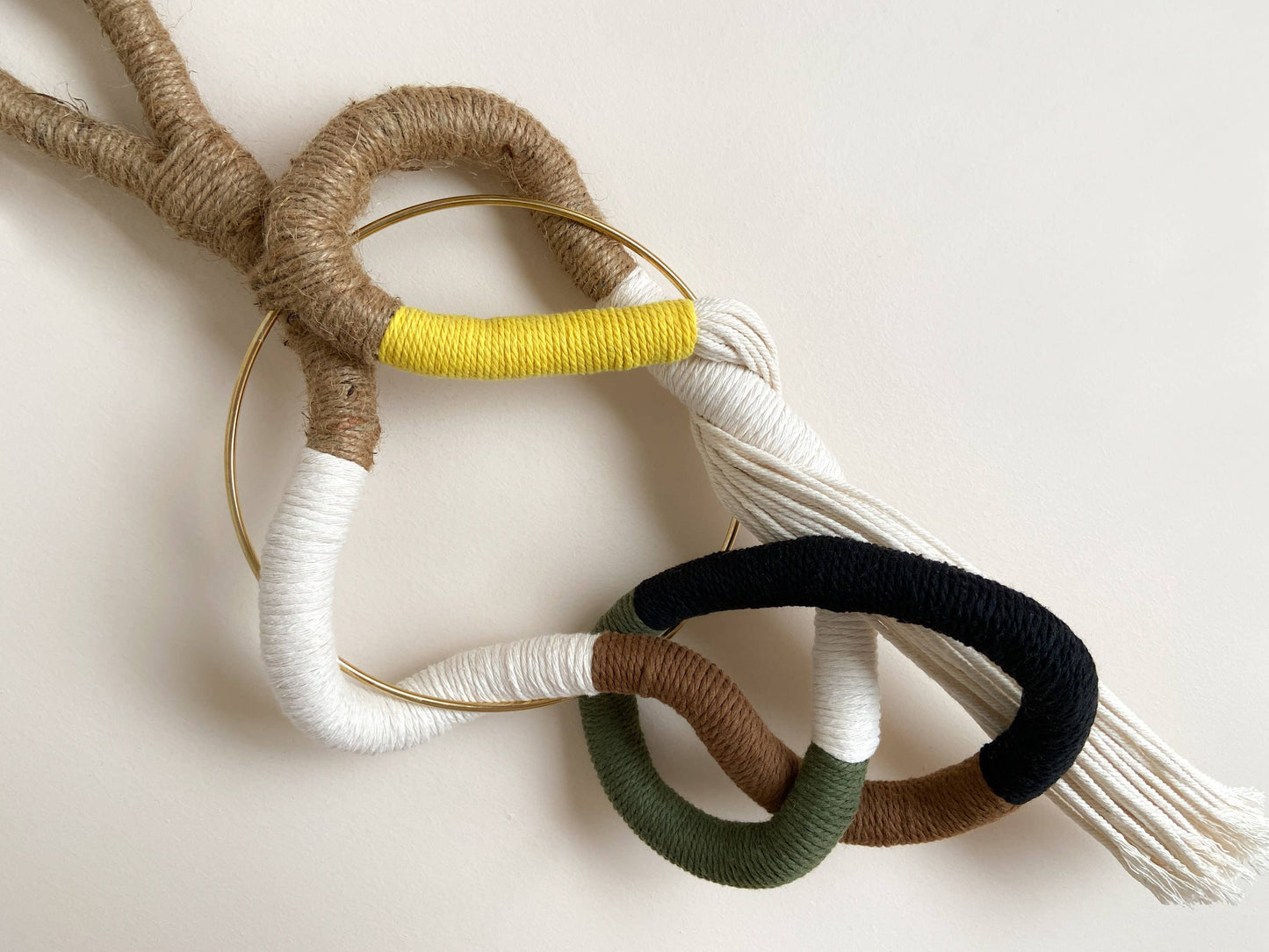 Wall Decor | Rope + Ring | Multi