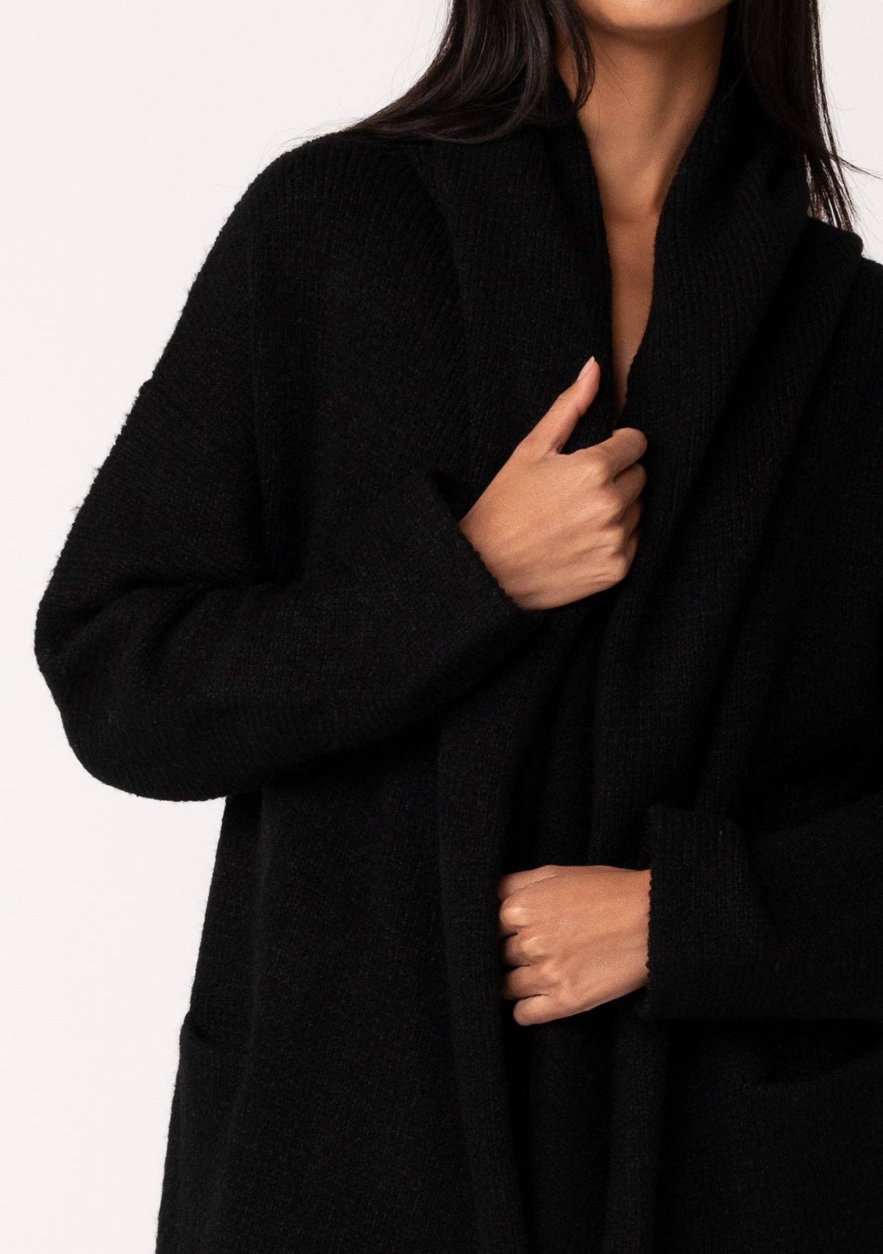 Oversized Hooded Cardigan |
Camel