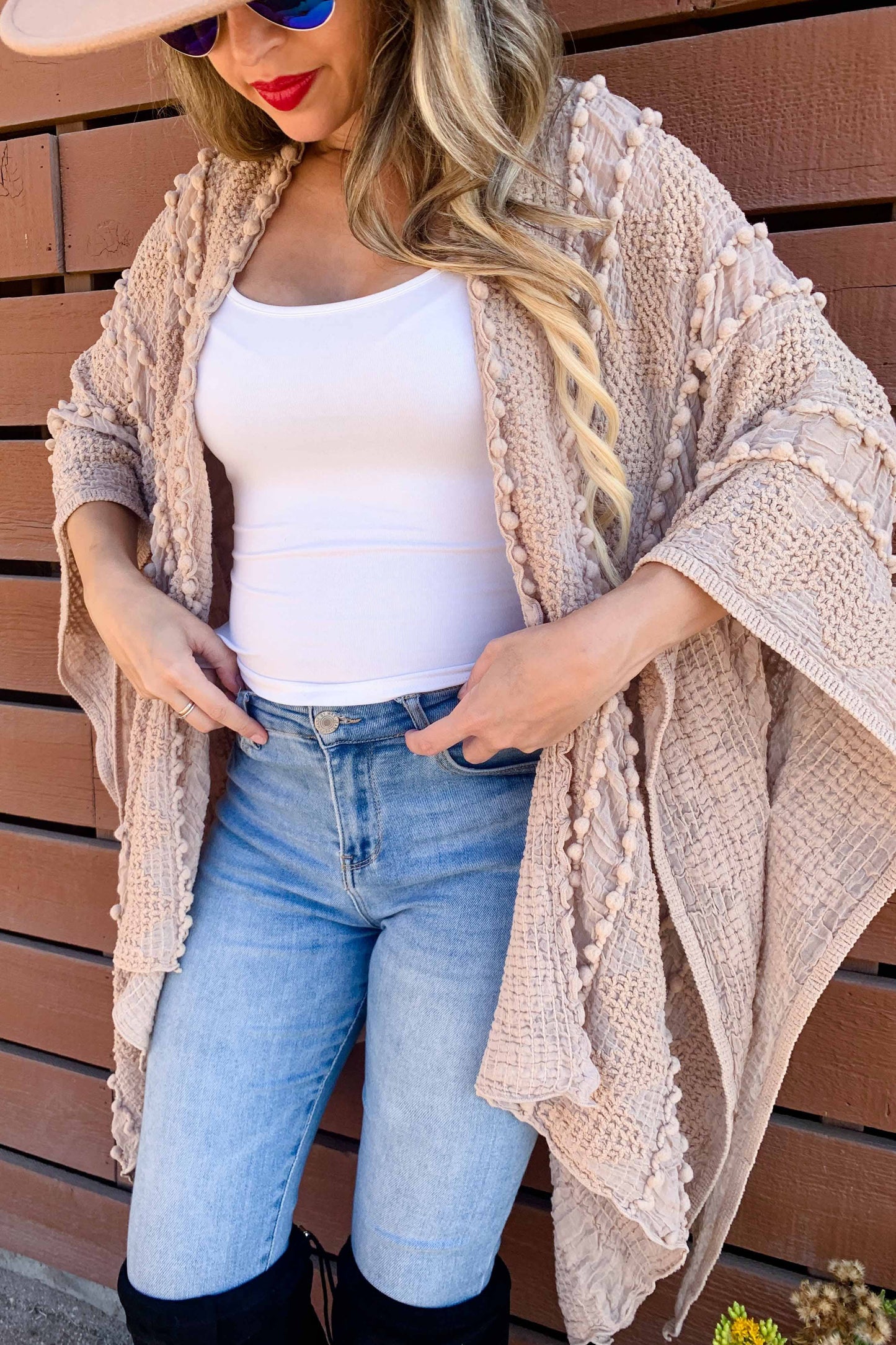 Kimono | Zig Zag | Tan