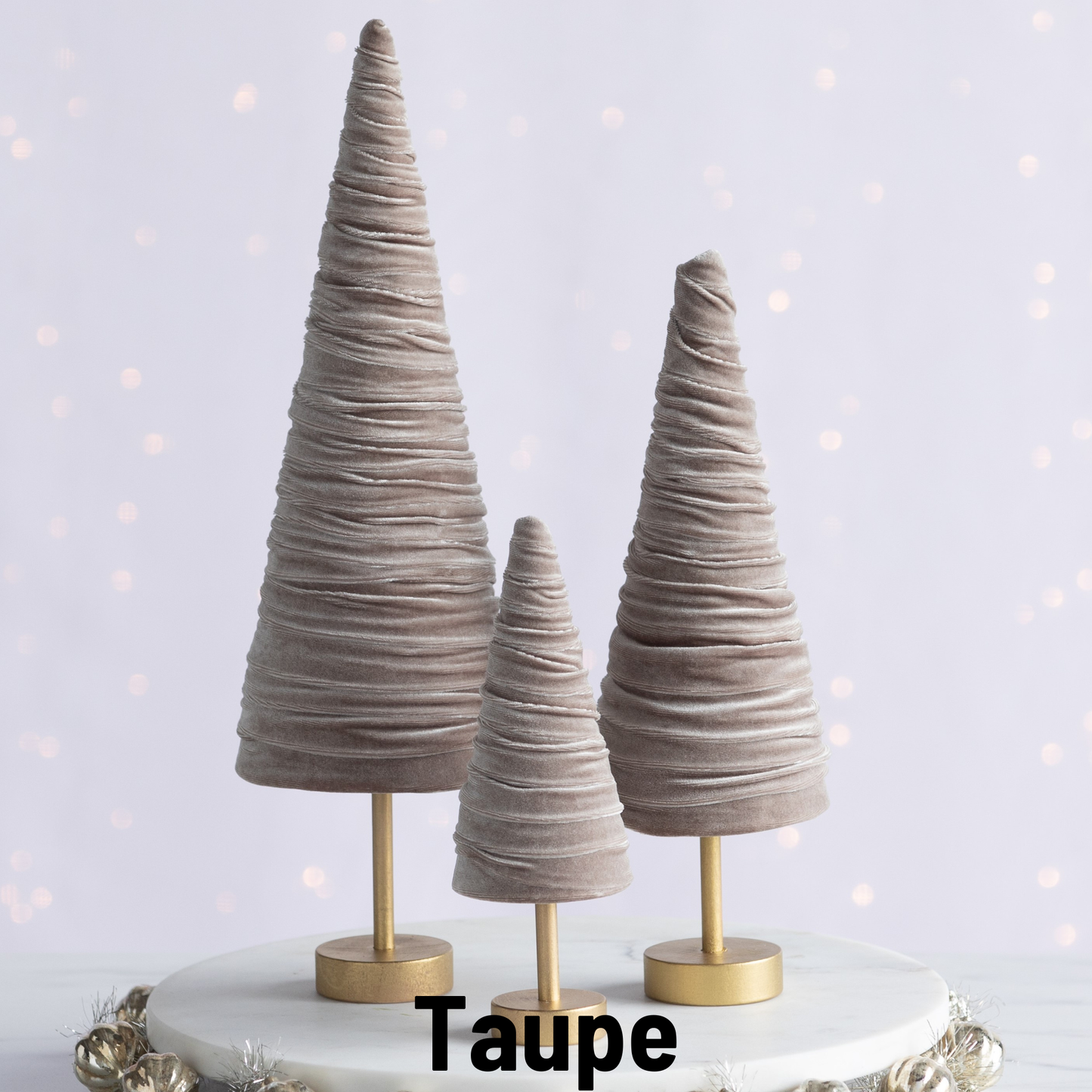 Pedestal Trees | Taupe
