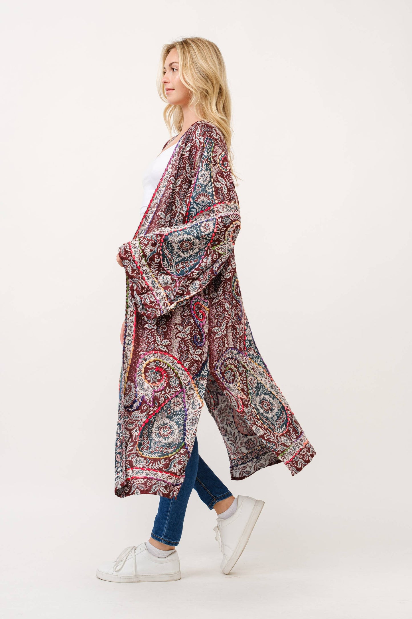 Kimono | Sangria Paisley