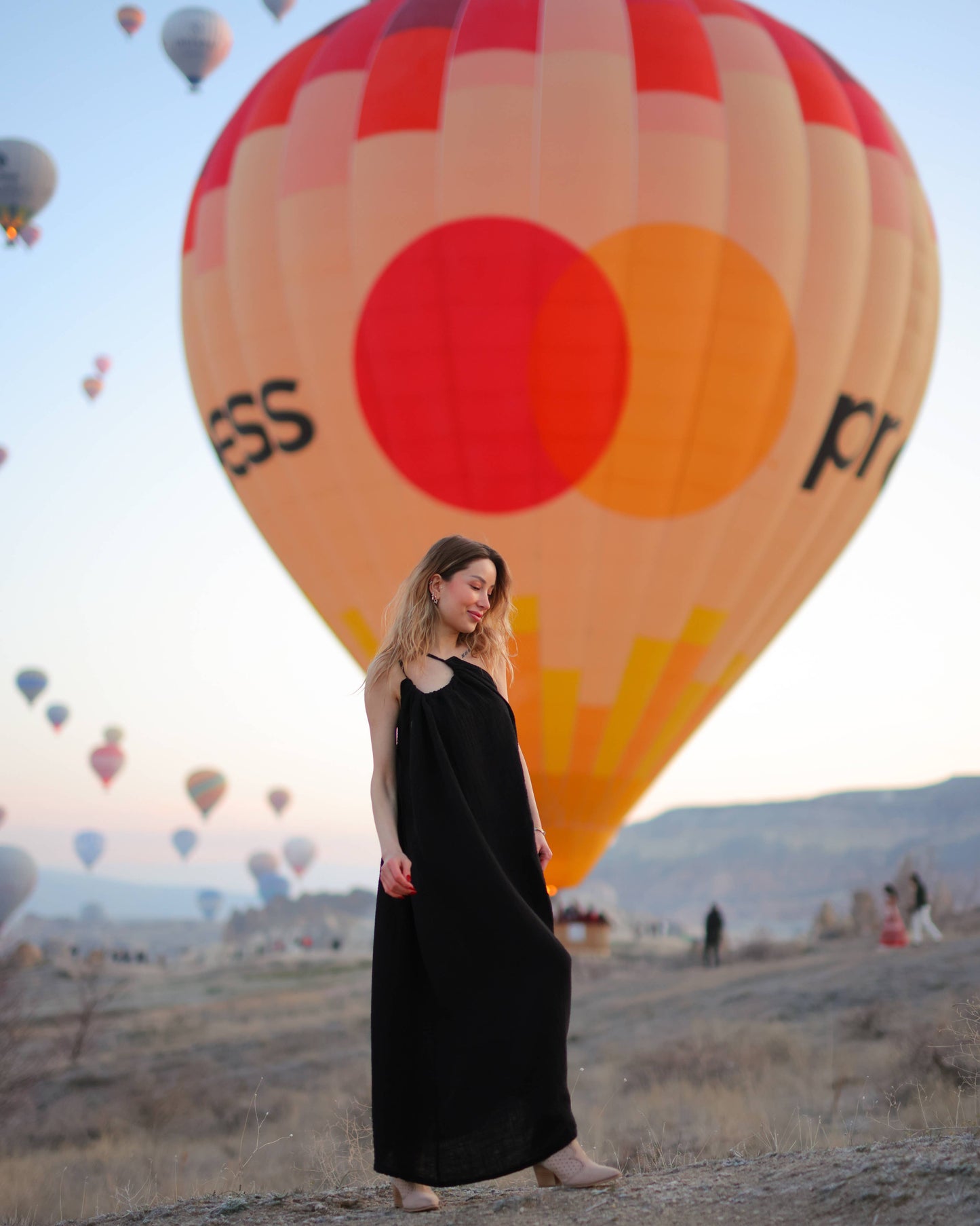 Dress | One Shoulder Midi | Black