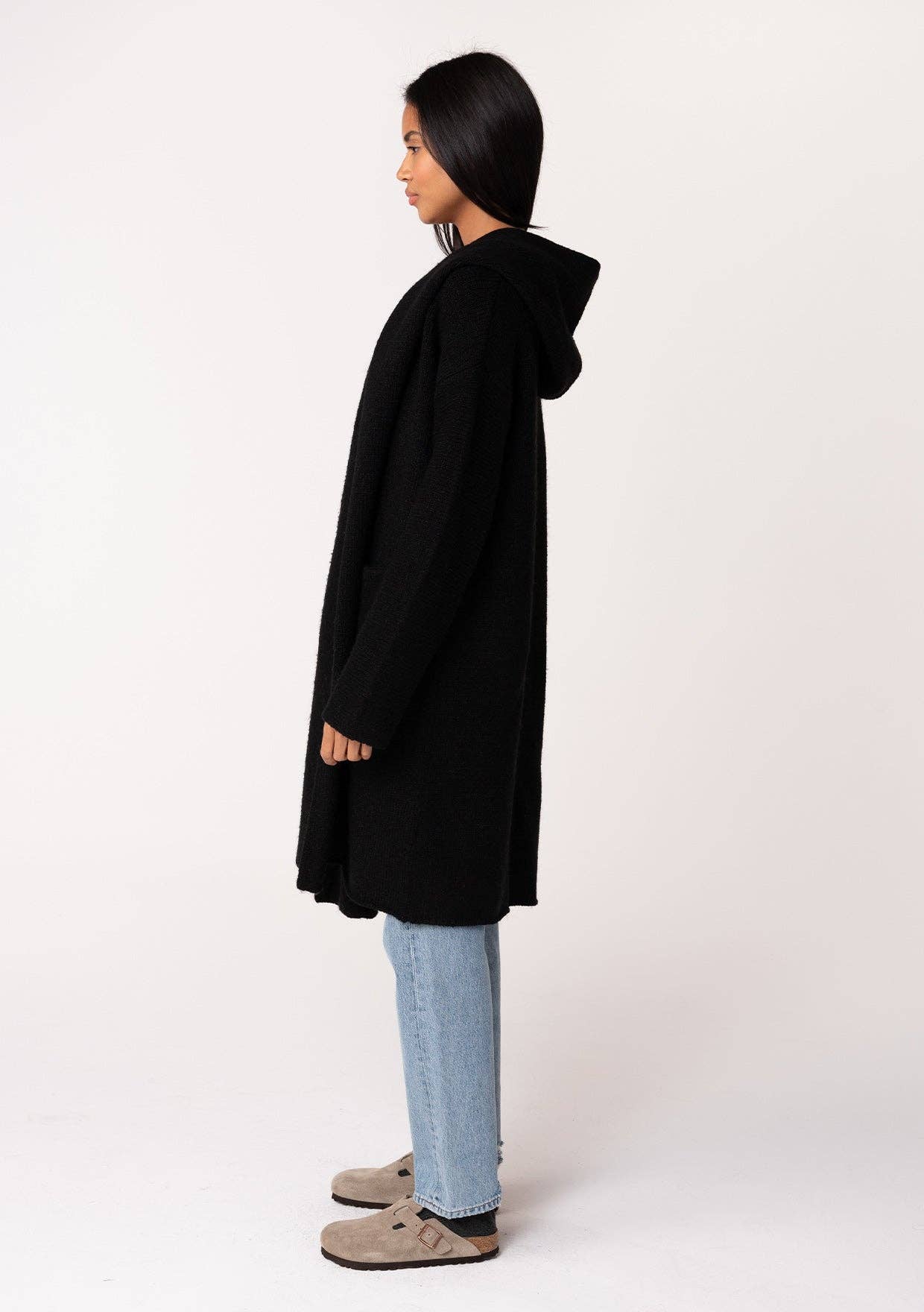Oversized Hooded Cardigan |
Camel