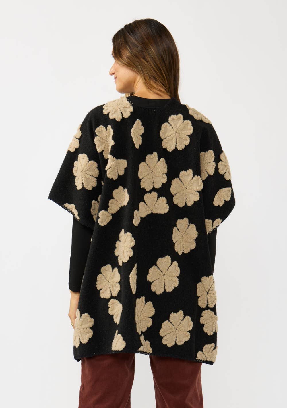 Floral Poncho