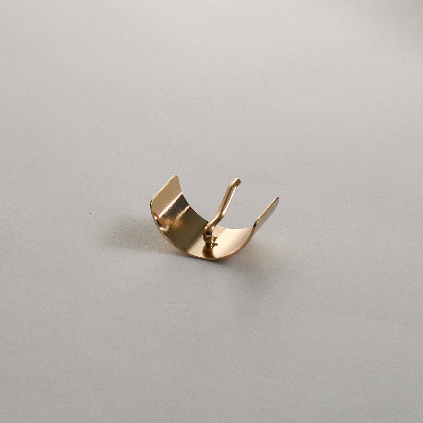 Metal Rectangular Hair Ponytail Cuff Stick | Gold