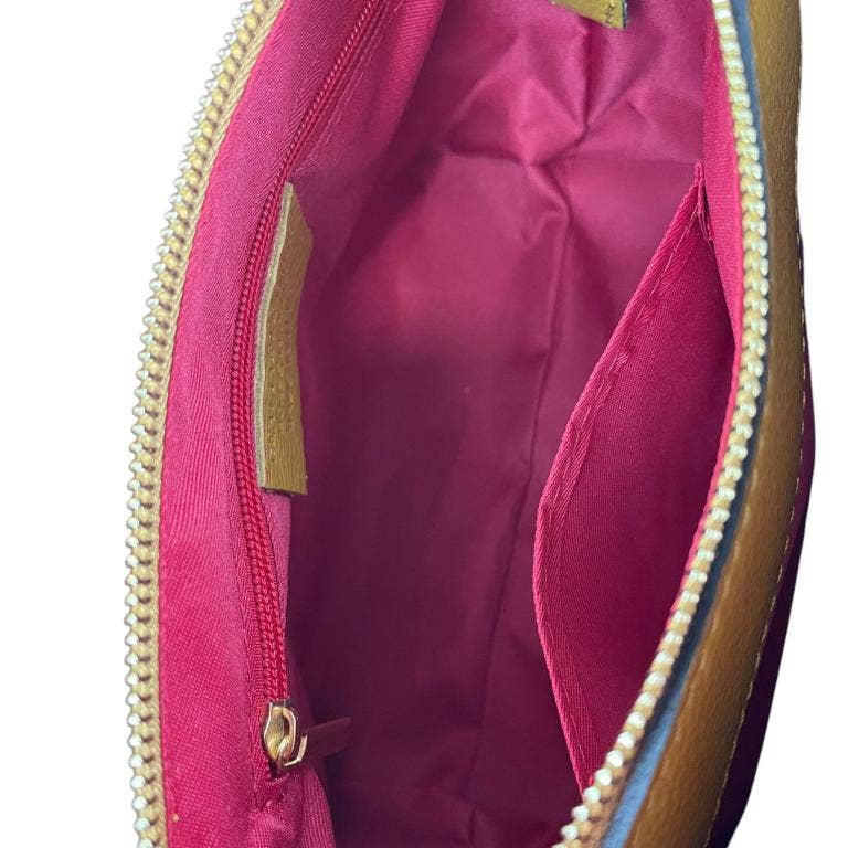 Italian Leather Bucket Style Handbag | Brown