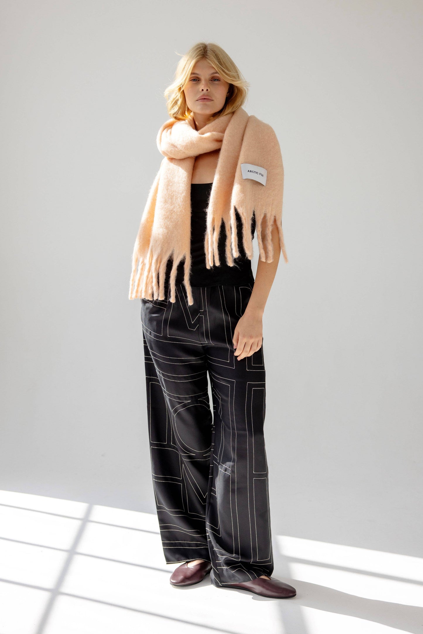 Scarf | Pink Clay