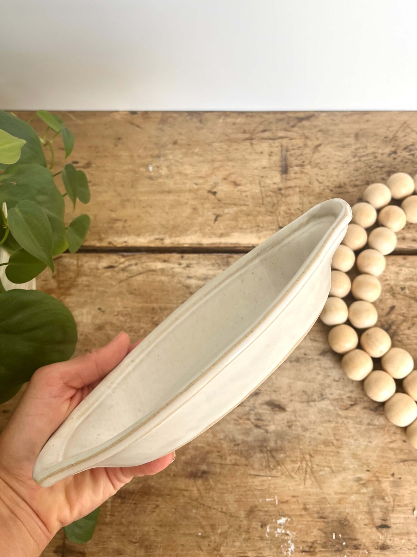 Ceramic Cornbread Bake | White