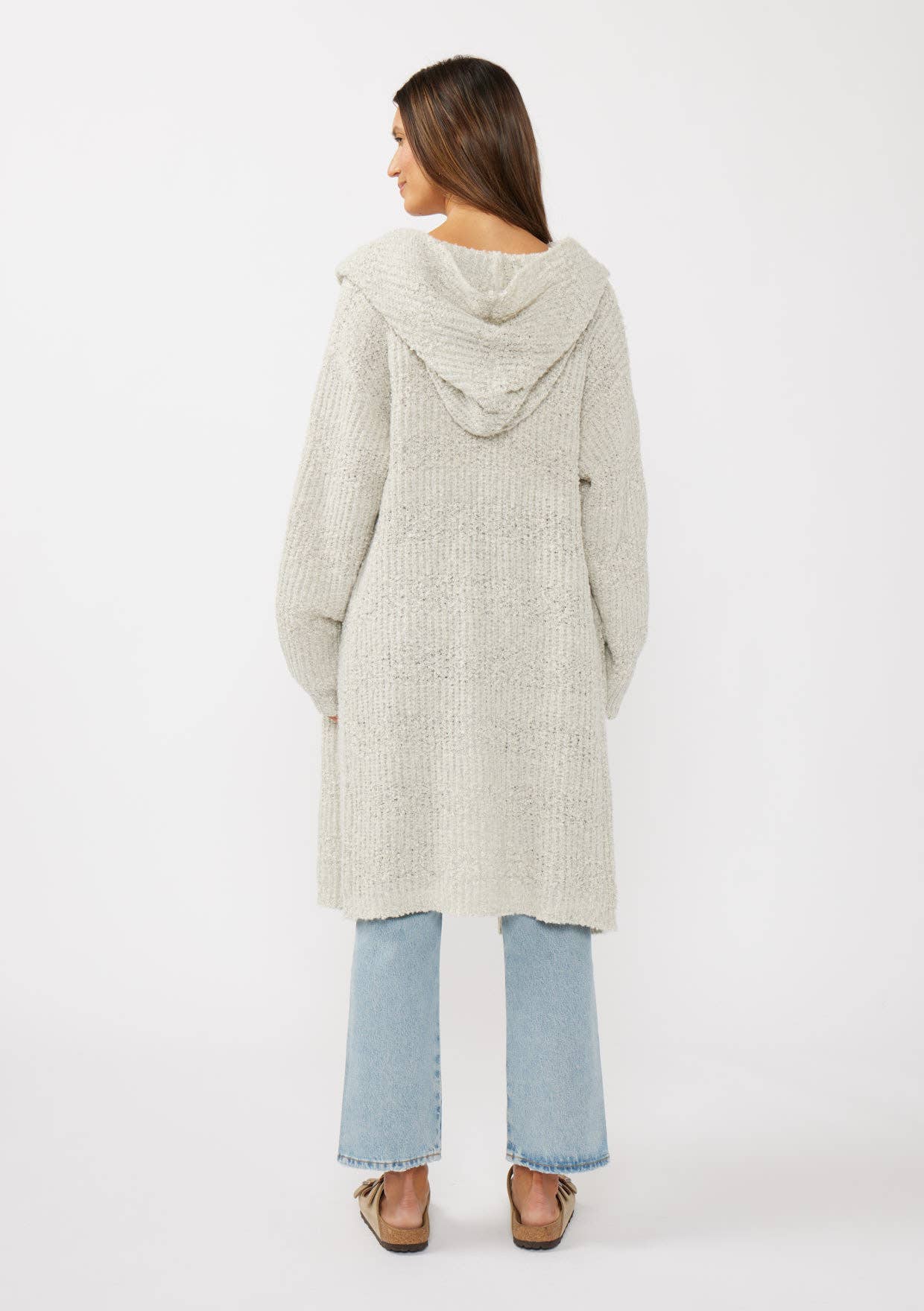 Hooded Sweater | Light Grey