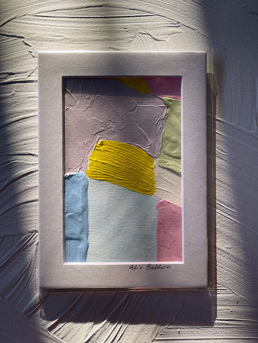 Art | Geometric Pastel II | 7x5