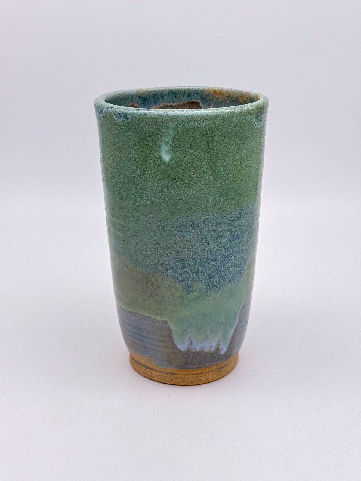 Handmade Ceramic Vase | Seafoam Green