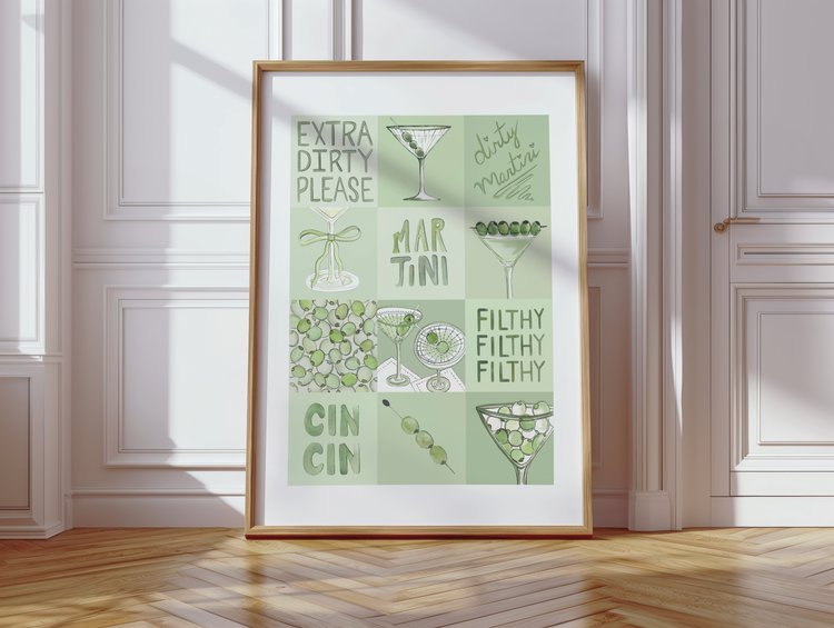 Martini Print