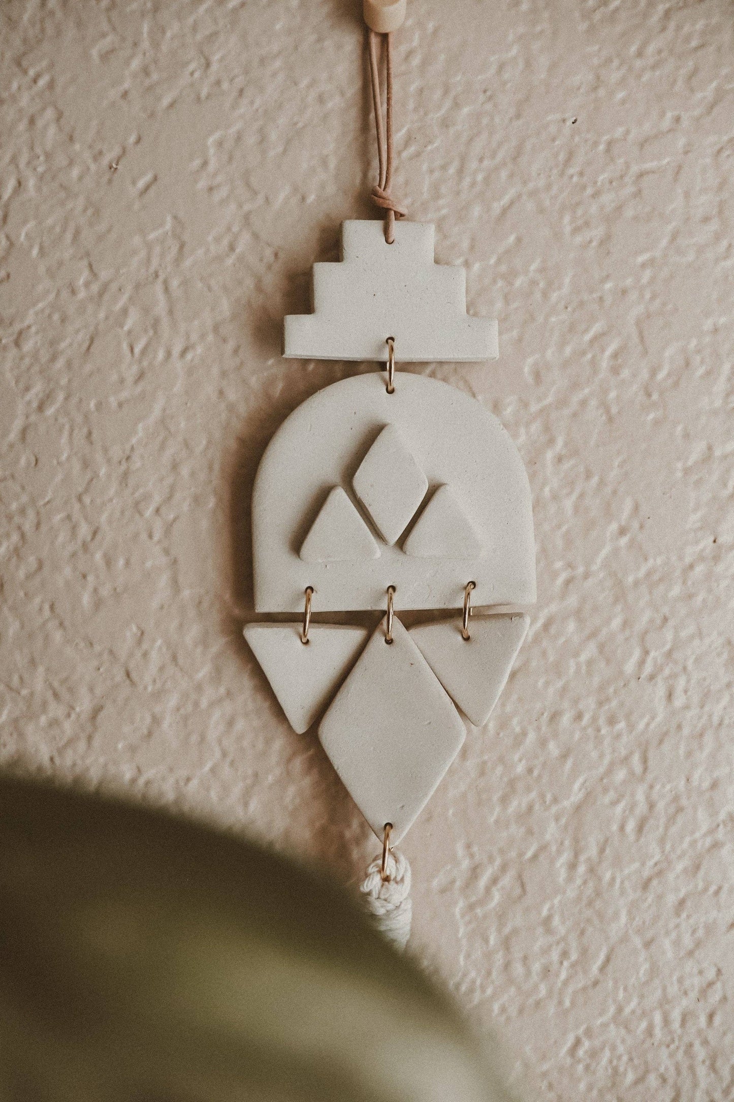Wall Decor | Southwestern Diamonds | White Sandstone