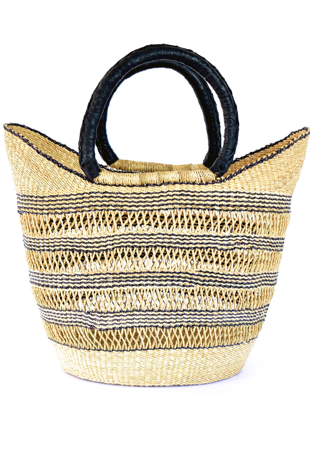 Tote | Veta Vera Weave | Pinstripe Lace