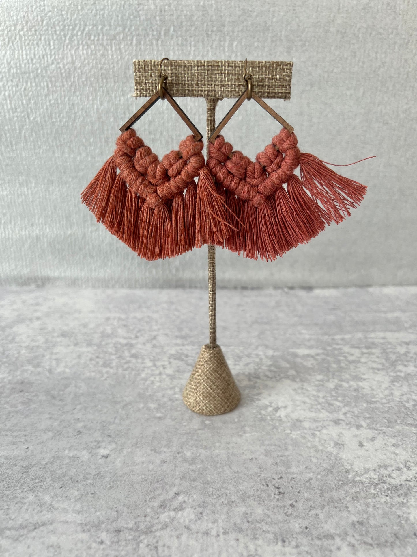 Earrings | Square | Sunset