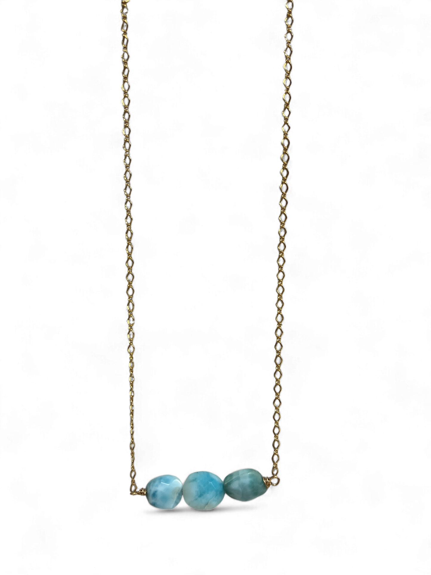 Necklace | Short | Blue 3