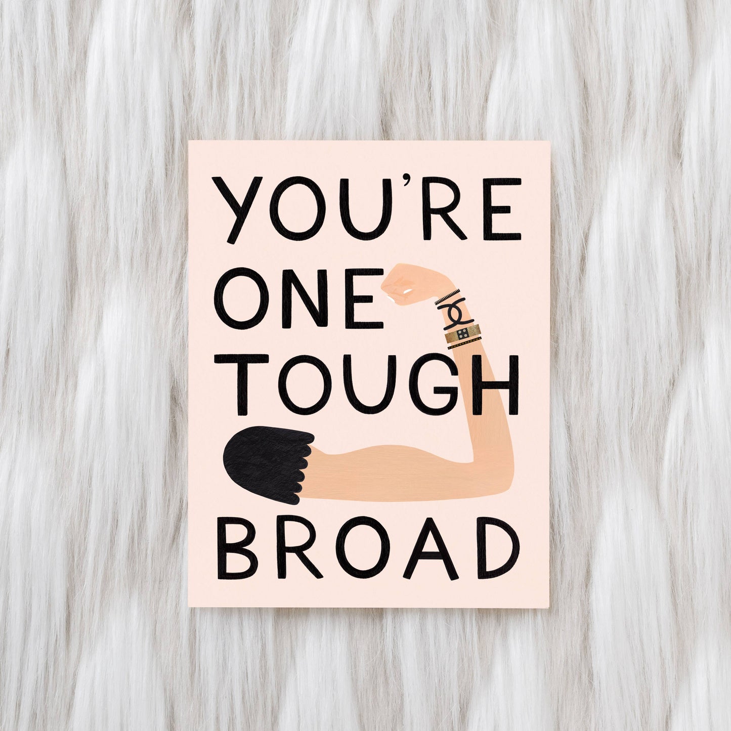 Greeting Card | One Tough Broad