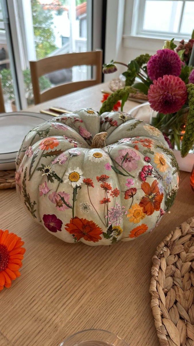 Boho House Community Craft | Floral Pumpkins | September 30th