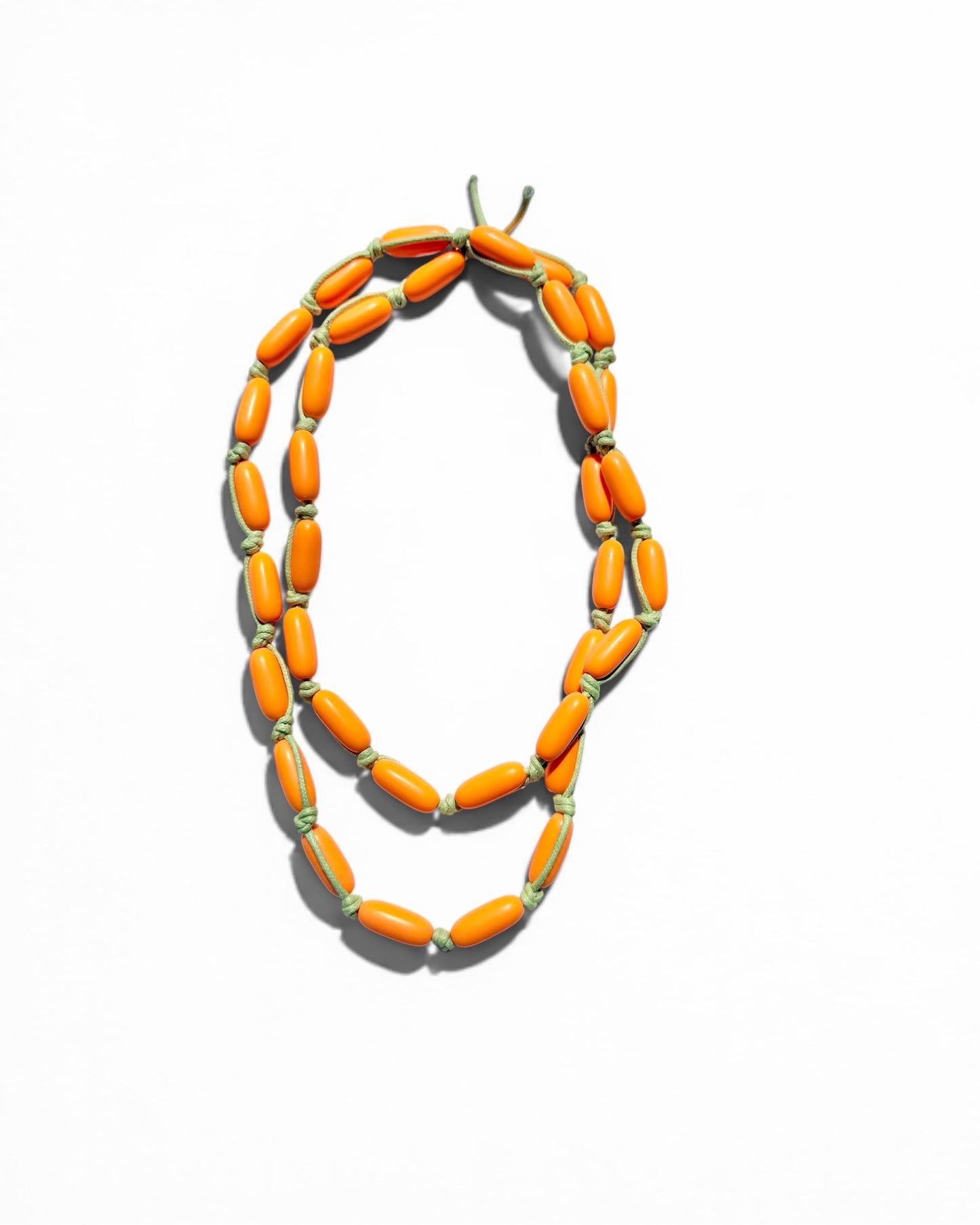 Color Pop Bead Necklace | Mini Aperol Spritz