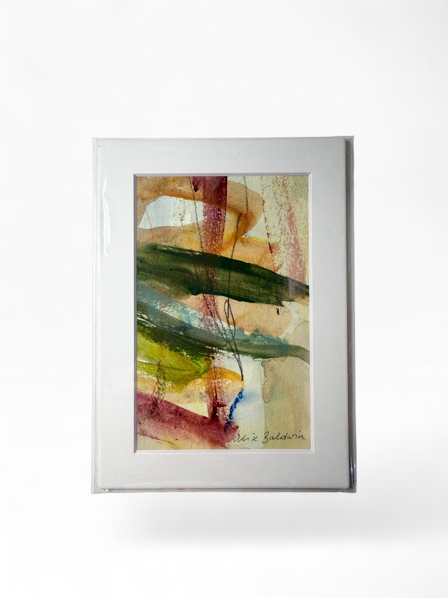 Mini Matted Original Artwork by Alix Baldwin