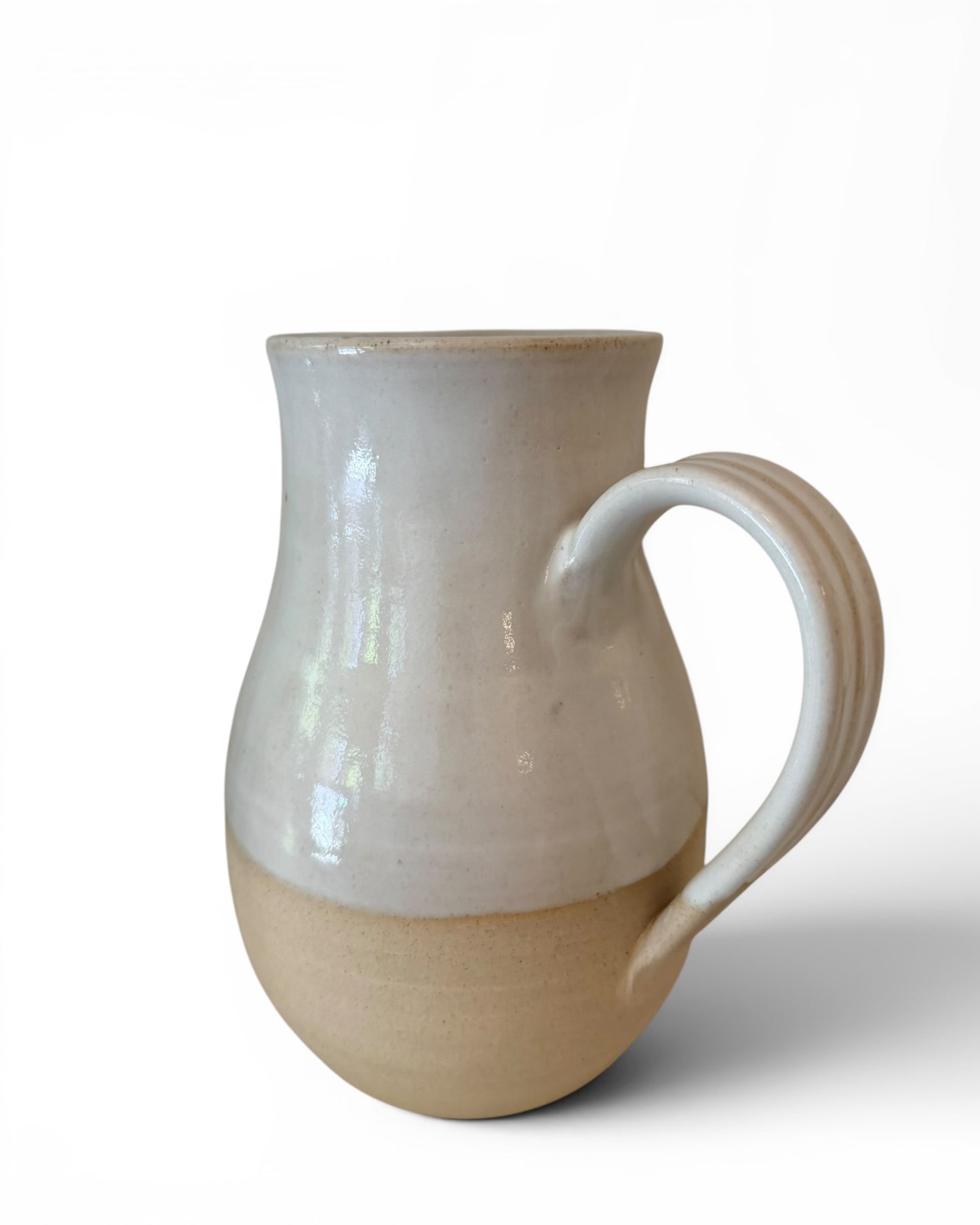 Classic Ceramic Pitcher | White
