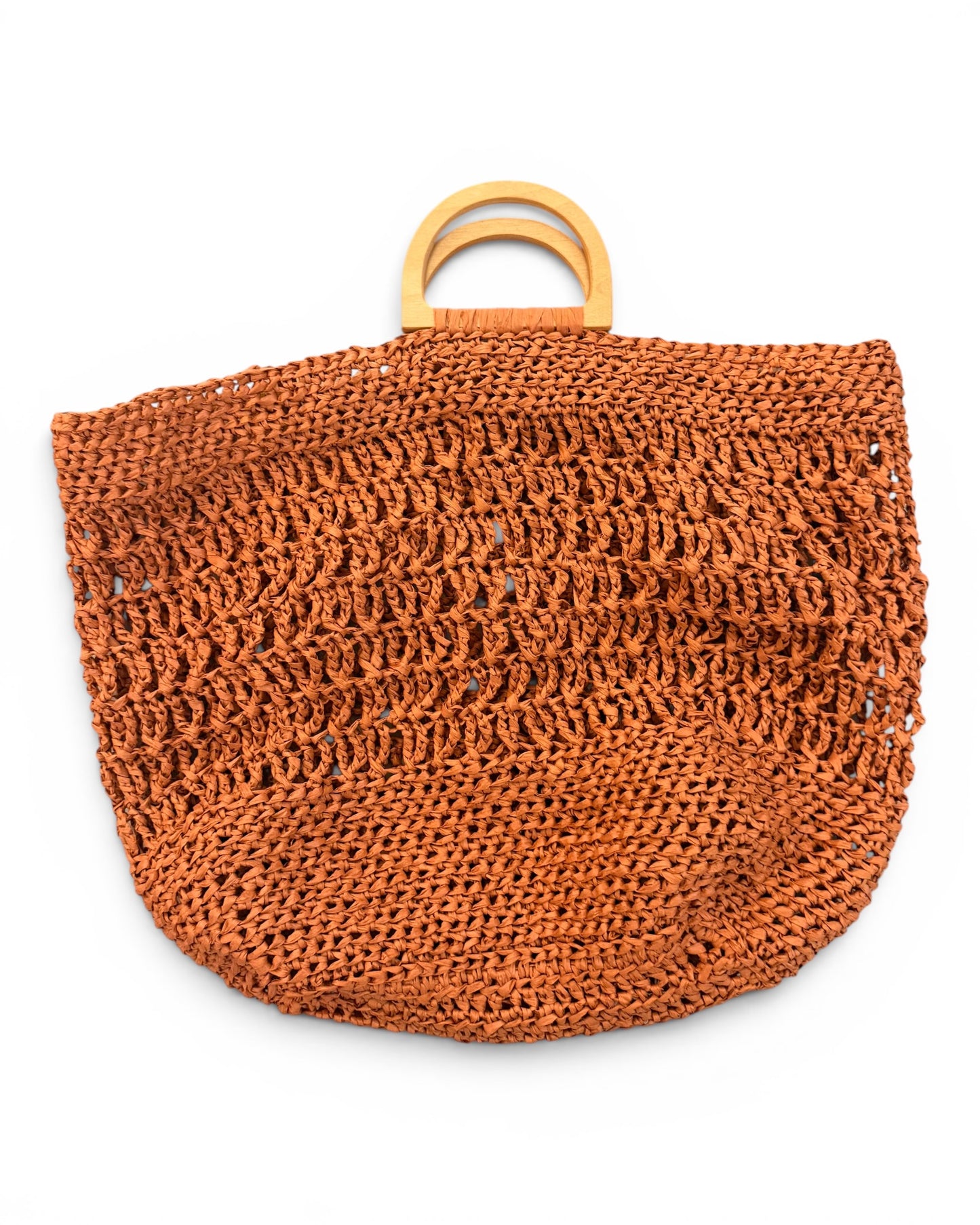 Handwoven Raffia Tote Bag
